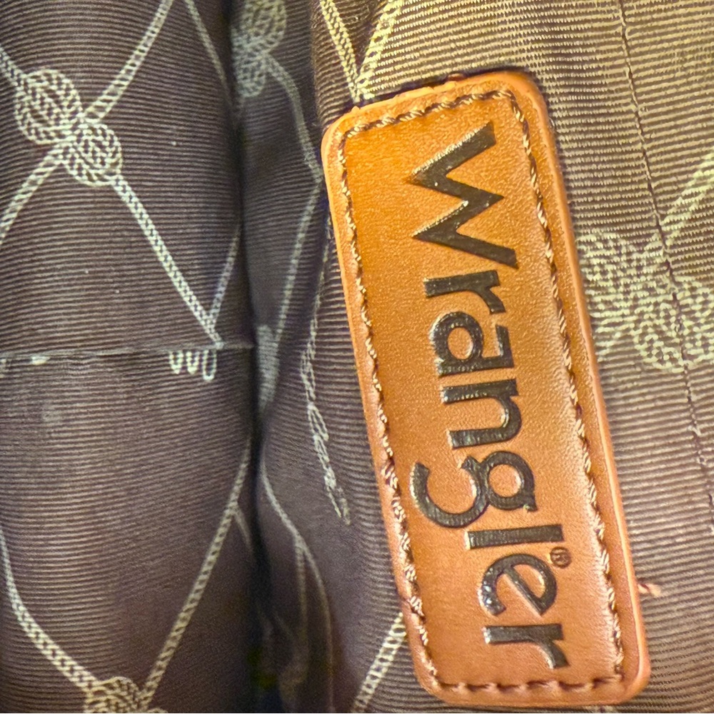 Wrangler Aztec Western Mini Tote Bag with Adjustable Strap - Picture 7 of 8